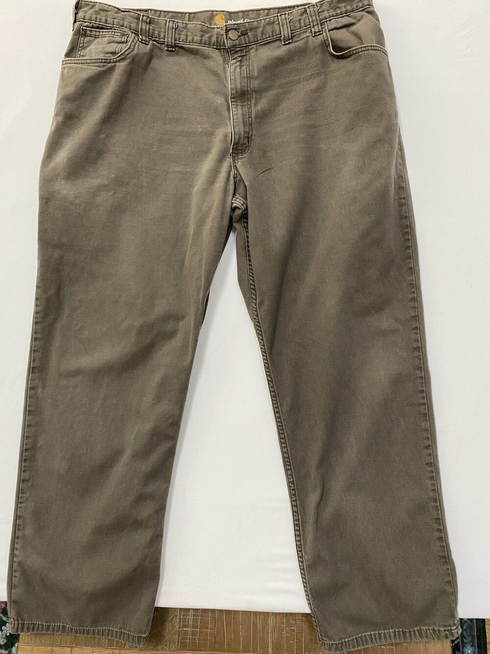 Carhartt 44x32 Relaxed Fit Canvas Work Pants Gorpcore Mens Cargo Utility